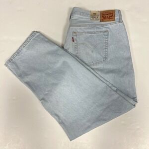 NWT Levi's 501 Original Fit Jeans High Rise Straight Leg Light Wash‎ 18W
